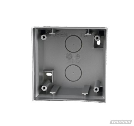 WAREMA ➤ Aufputzgehäuse silber #1002223✅ online günstig kaufen!